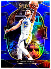 2022-23 Panini Select - Concourse Stephen Curry #27 Blue Prizm