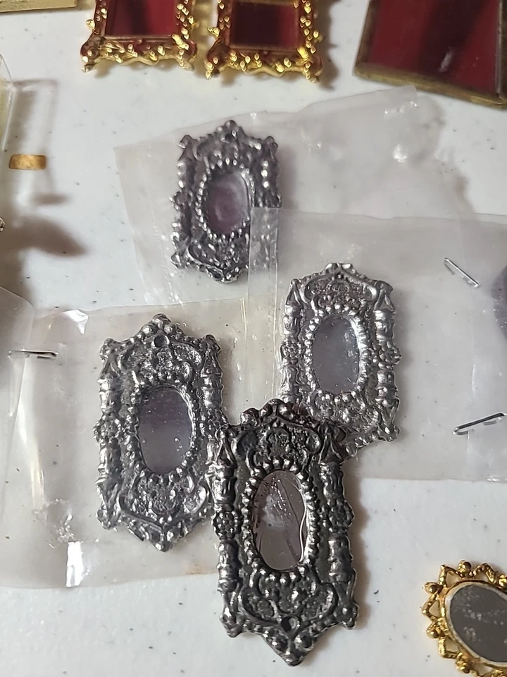 31 espejos retrovisores miniatura para casa de muñecas de tamaño pequeño Foto 2 de 4