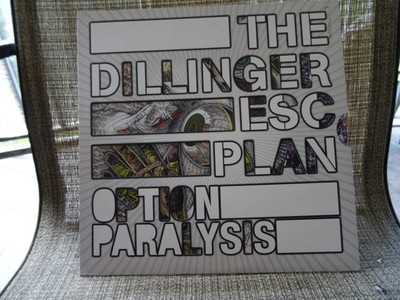  THE DILLINGER ESCAPE PLAN Option Paralysis LP White Vinyl Season of Mist MMX 20