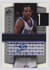 2004-05 SP Game Used All-Star Sigs 17/25 Michael Redd #AS-MR Auto k1k