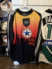 Vintage 1996-97 Newcastle United Adidas Goalie Jersey Blokecore Hislop XXL Pav