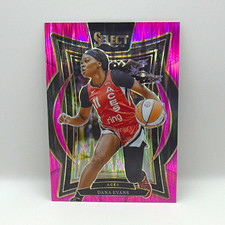 2025 Panini Select WNBA Dana Evans Las Vegas Aces Concourse Pink Prizm
