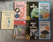 Collection Of Rare/Vintage Ladybird Science Books