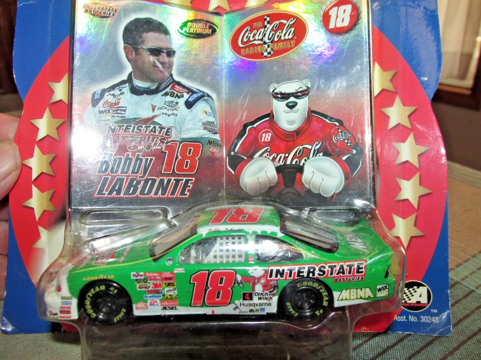 Winners Circle Bobby Labonte Double Platinum Team Collector Cards Car Pontiac - Image 4 of 4