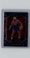 2020-21 Panini Select #96 Cassius Winston Blue