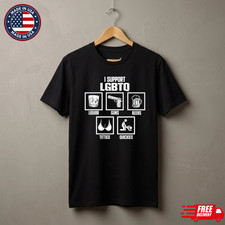 I Support LGBTQ Unisex T-Shirt S-5XL