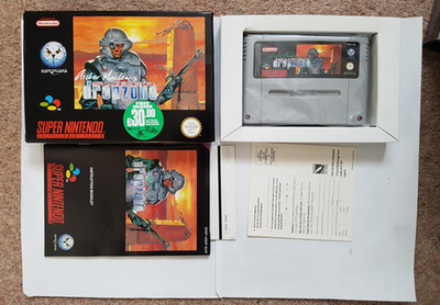 Archer Maclean's Super Dropzone - Old New Stock - SNES - CIB PAL EUR