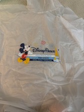 NEW DISNEY PARKS Adult Clear Rain Poncho Mickey Mouse