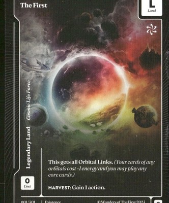 Wonders Of The First Existence Paper The First 001/401 Land