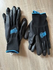 Gorilla Grip Large Black Gloves - 2 pairs - New - Mechanic Construction Plumber