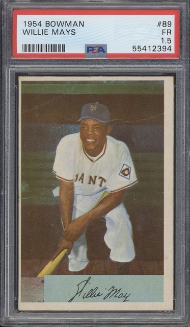 Willie Mays 1954 Bowman Bowman
