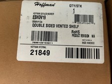 Hoffman ESHDV19 Double Sided Vented 19" Shelf