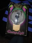 Vintage  1998 Flamingo Neon Light Bulb IN Box Pink & Green Palm Tree Retro Glow — photo 2