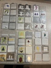Quickutz Variety Assortment 2x2 Metal Cutting Dies Lot 39 Christmas-W/Album