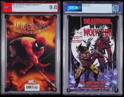 2024 MARVEL COMICS SPIDERMAN: SHADOW OF THE GREEN GOBLIN #1 VARIANT 1:25 PSA 9.8