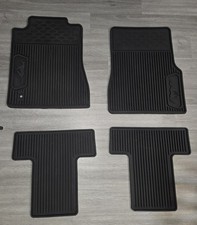 2005-2009 Ford Mustang All-weather Vinyl Floor Mats Rubber With Pony Logo 2005-2009 Ford Mustang All-weather Vinyl Floor Mats Rubber With Pony Logo