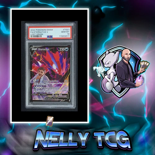 1999 Pokemon Eternatus V - Lost Origin - TG21/TG30 - PSA 10 Gem MT