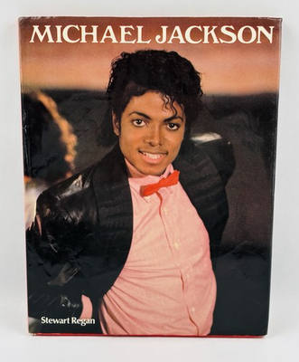 #ad #ad Vintage Michael Jackson Book By Stewart Regan 1984 1st Edition Hard Cover Book $22.40