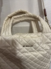 White MZ Wallace  Crossbody Satchel