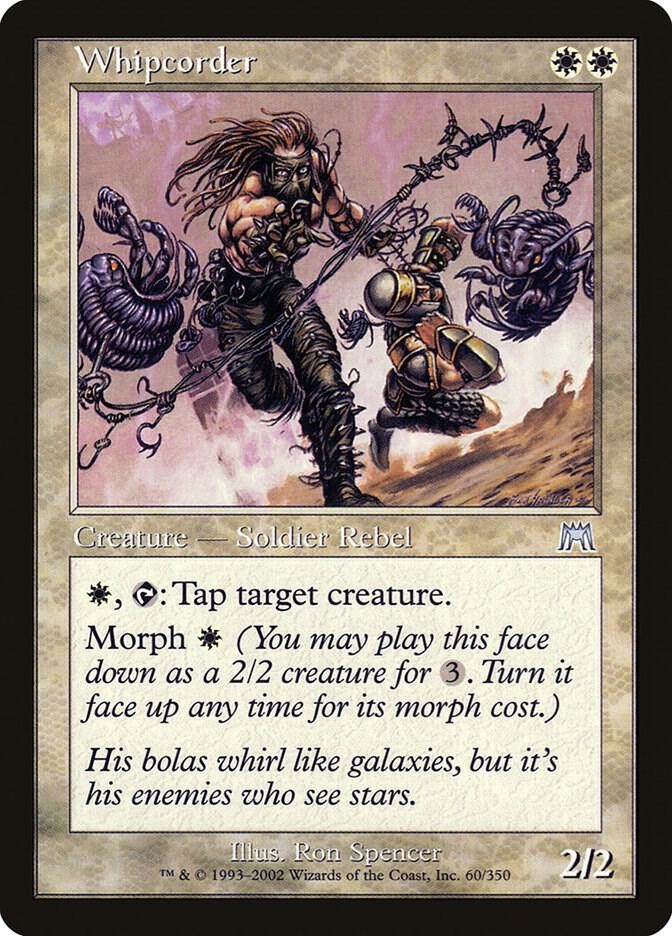 Whipcorder 60 Uncommon Onslaught Magic: The Gathering Near Mint