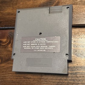 Bandai Family Fun Fitness Athletic World NES 5 Screw Game Cartridge Only