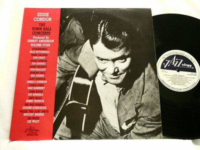 EDDIE CONDON Town Hall Concerts Vol 4 Lee Wiley Billy Butterfield 2 LP
