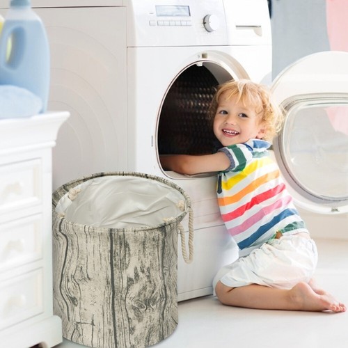 Wasserdichter Korb Für Schmutzige Wäsche Baby Wäschekorb Apartment Essentials - Bild 11 von 12