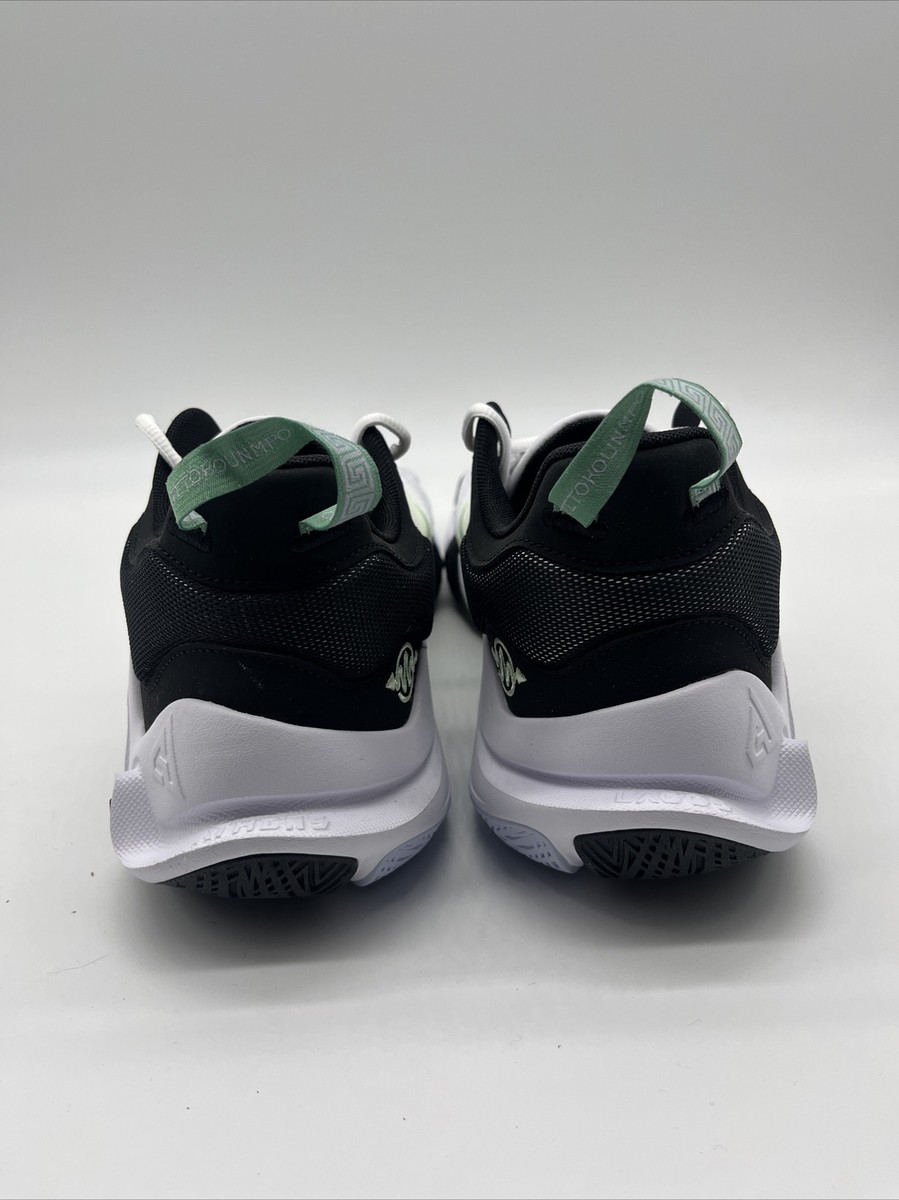 Nike Giannis Immortality 2 White/Black/Volt DM0825-101 Men display picture 2