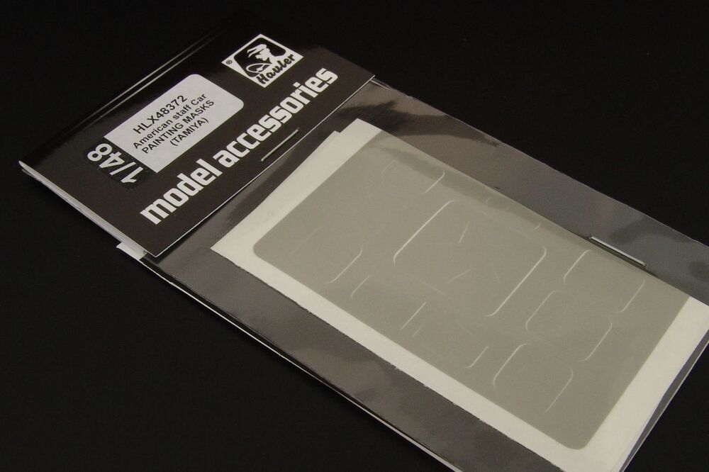 Hauler Models Hlx48372 - 1:48 American Staff Car Painting Masks (Tamiya) - Zubeh