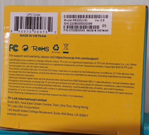 TP-LINK AC750 Dual Band WiFi Range Extender RE220 - Bild 6 von 7