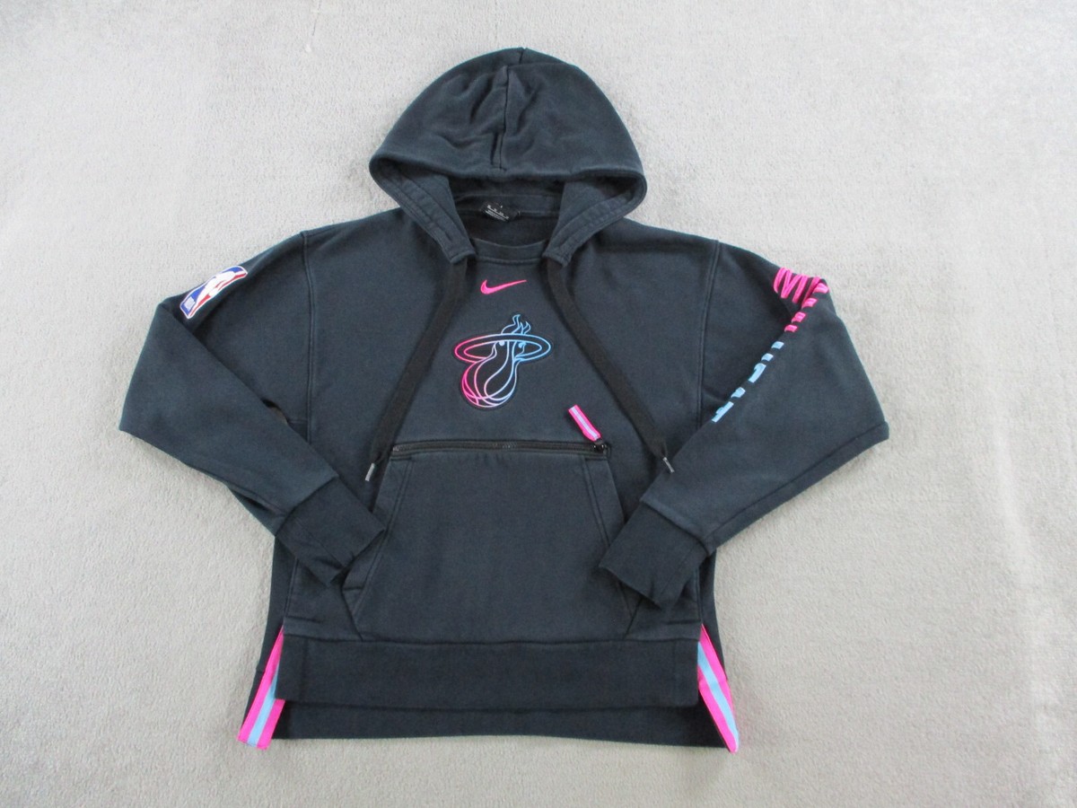 miami heat nike city edition essential logo hoodie