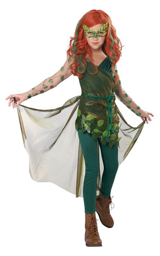 Lethal Beauty Poison Ivy Girls Villain Child Costume