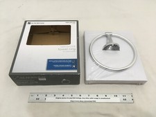 1 NEW Glacier Bay Constructor Towel Ring - CHROME - 1000 036 879 sw