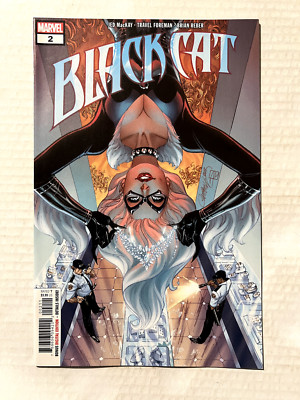 BLACK CAT #2 ''EVERYONE IS A TARGET'' PART 7 J SCOTT CAMPBELL COVER ART 2019
