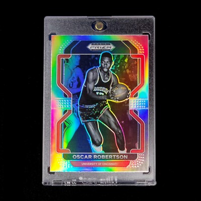 Oscar Robertson - 2022 NBA Prizm Draft Picks Silver Prizm Holo SP Cincinnati #37