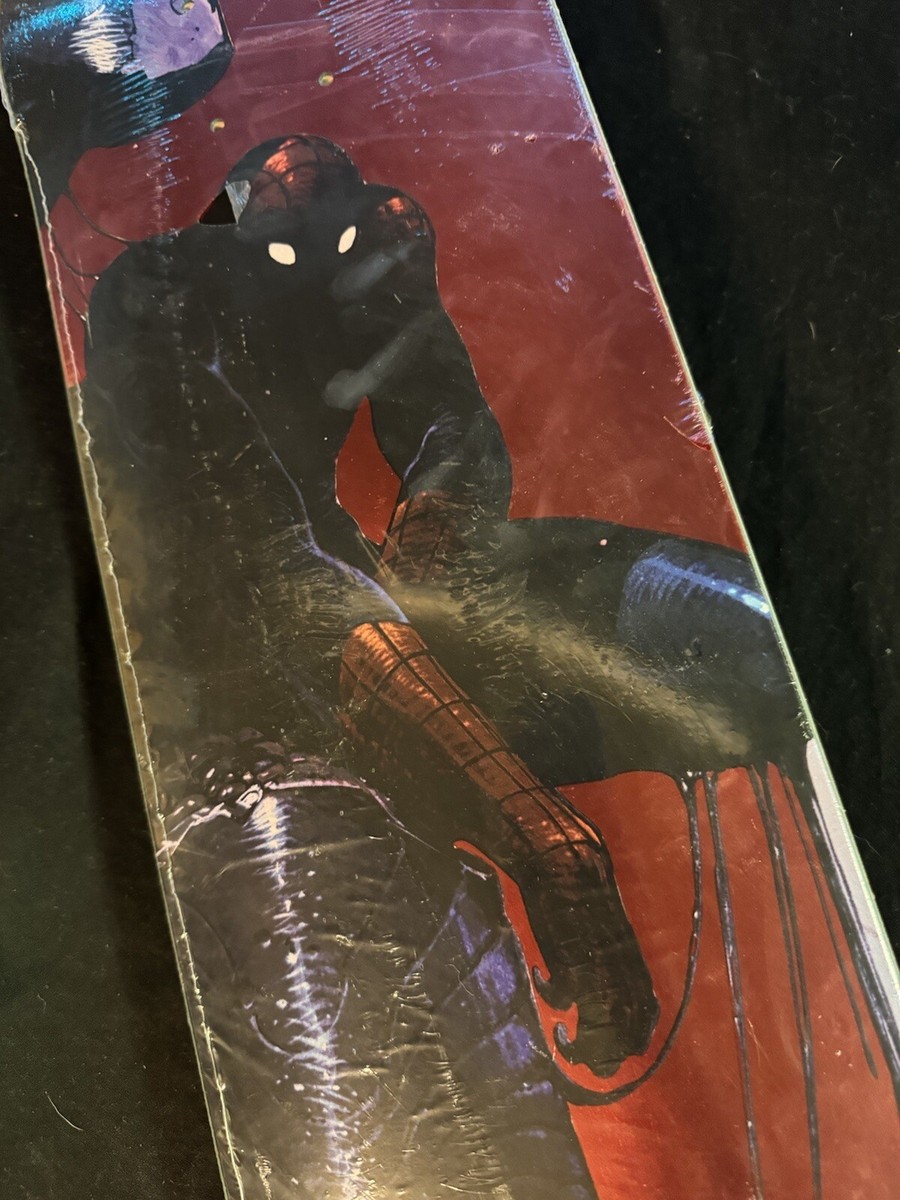 RARE Marvel Primitive Moebius Spider-Man Foil Skateboard