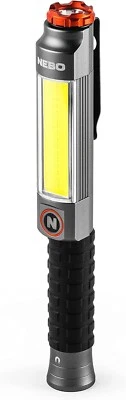 NEW Nebo Big Larry 3 LED Torch + Work light in Gunmetal & Black #NEB-FLT-1041-G