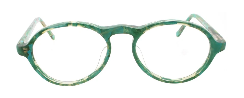 Nuevas Gafas Redondas Verdes Auténticas Kansai KY89PL FN1 HOYA Japón Años 90 De Colección Foto 2 de 4