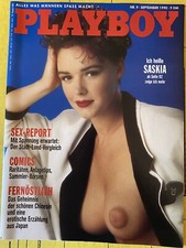 Playboy Nr. 9 September 1990 Playmate Peggy Mcitaggart Saskia Linssen Ma Maimei