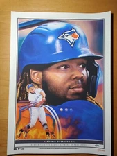 2021 Topps Game within the Game Vladimir Guerrero Jr Paul Jennis Art Print 2/99