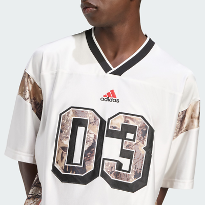 adidas Originals Camouflage Soccer Jersey Core White KD6247 | eBay