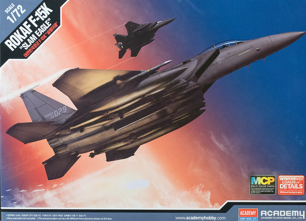 Maquette F-15K Slam Eagle ROKAF Academy 1/72 idée cadeau originale pour passionné d'aviation
