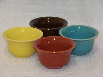 Fiesta Bouillon Bowls/Cups - Choice of Colors