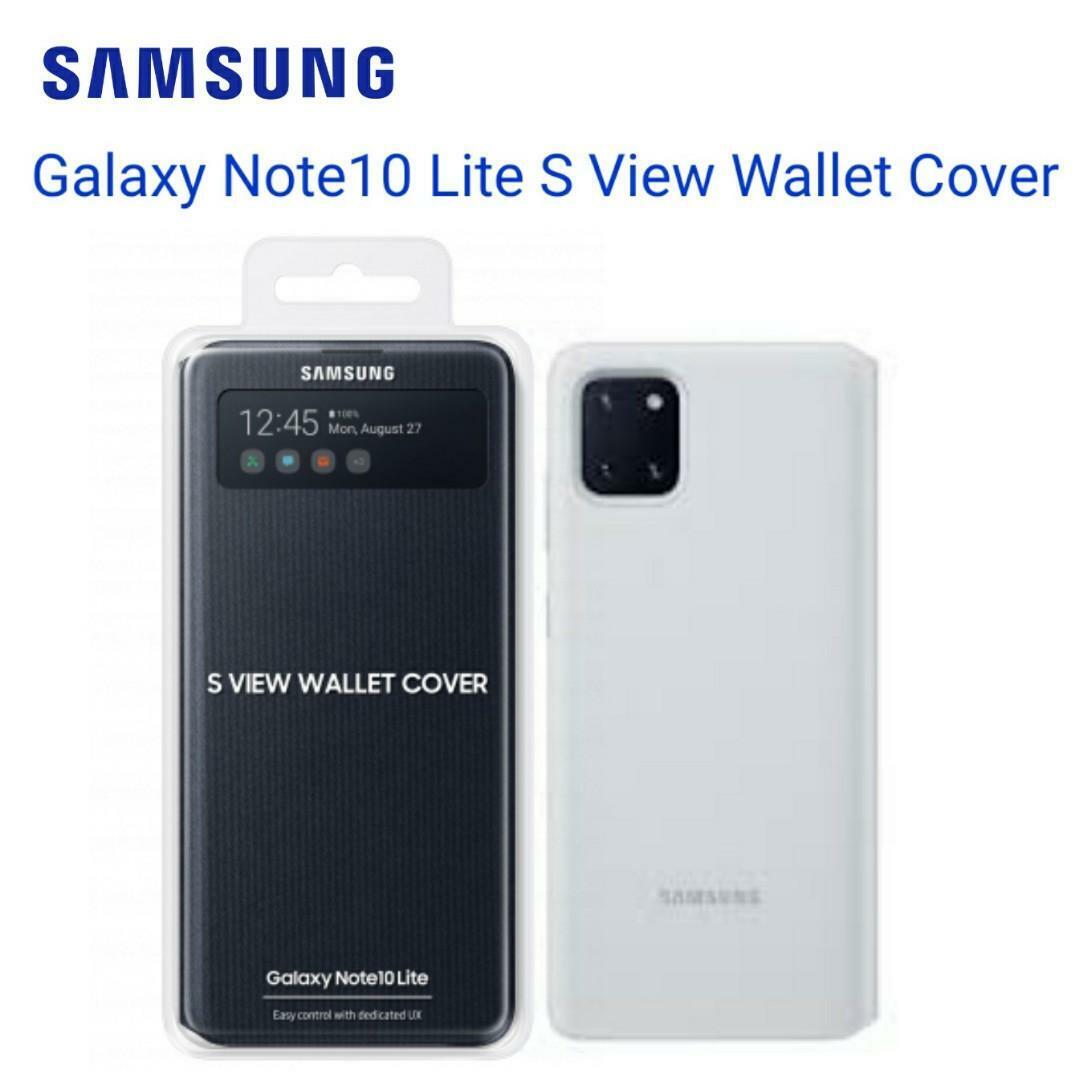 Official Samsung Galaxy Note 10 Lite Smart S View Wallet Cover