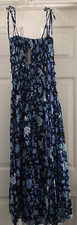 New J Crew Cotton Floral Smocked Sundress NWT Sz XS 