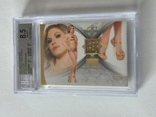 2014 Benchwarmer RYAN SHAMROCK Bling HIGH HEEL Shoe WWE Diva BGS 8.5 Bedazzled #