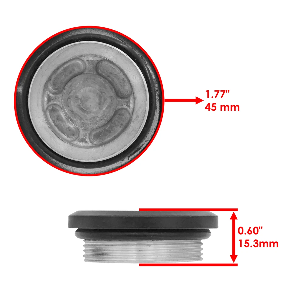 Tapa de embrague con junta tórica para Suzuki GSXR600 GSXR750 06-24 / GSXR1000 07-2024 Foto 2 de 4