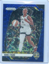 2024 Panini Prizm WNBA DANA EVANS #72 BLUE VELOCITY PRIZM SKY