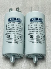 Comar Condensatori MKA 12.5 - 450 Electrolytic Condenser Capacitor EN60252-1 