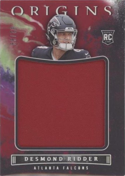 2022 Panini Origins - Rookie Jumbo Jerseys Red #JUM-DRI Desmond Ridder ...